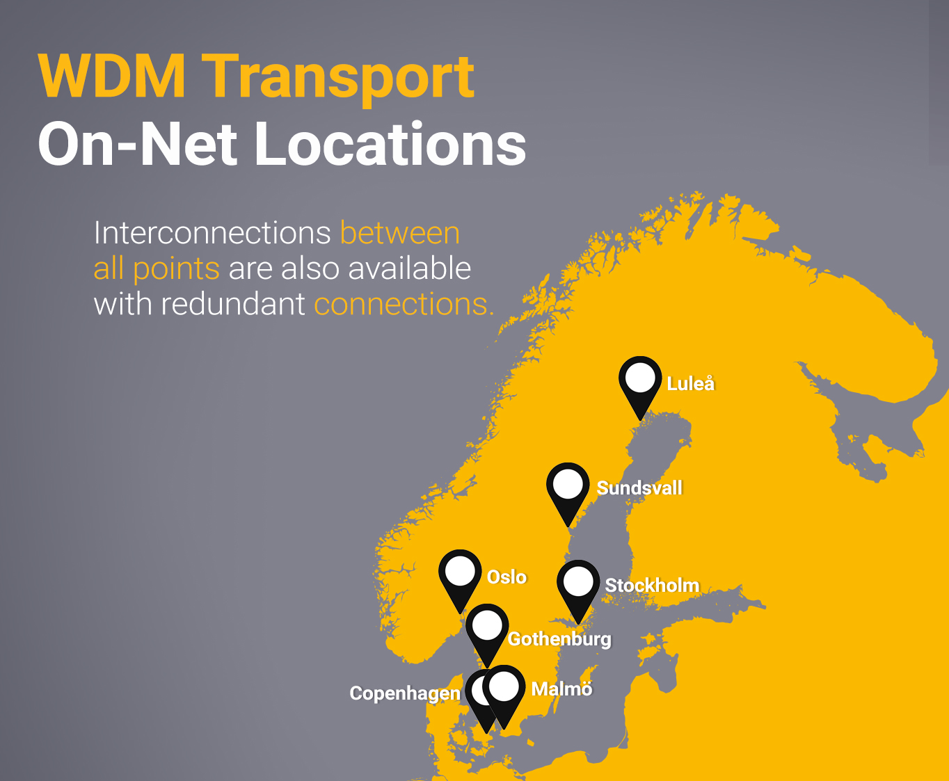 WDM map