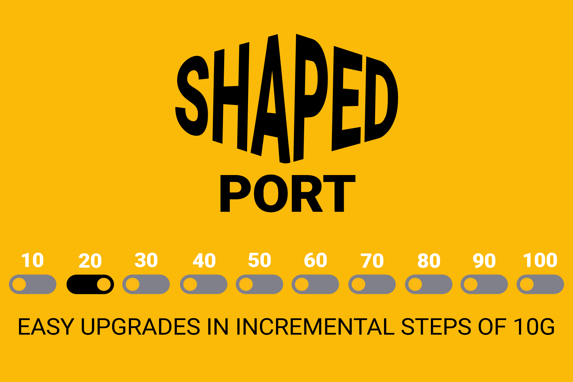 Netnod Shaped Port