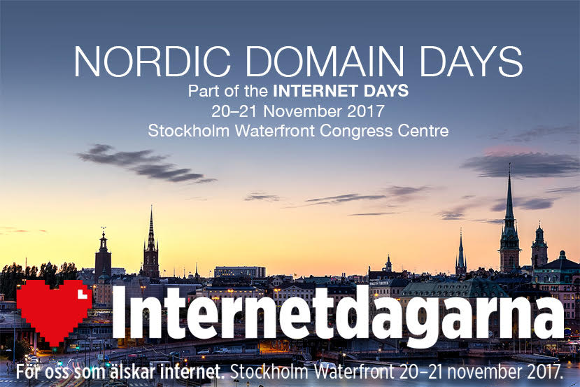 Nordic Domain Days & Internetdagarna 2017