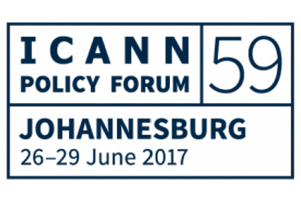 ICANN 59 in Johannesburg, South Africa.