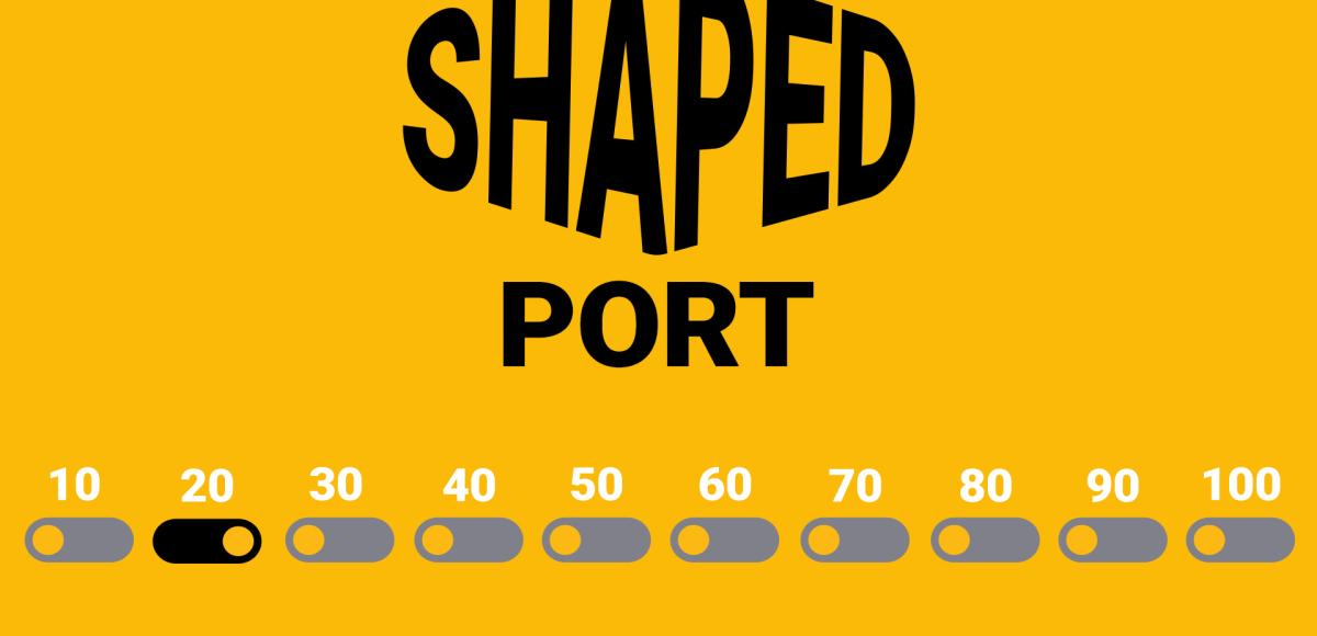 shaped port