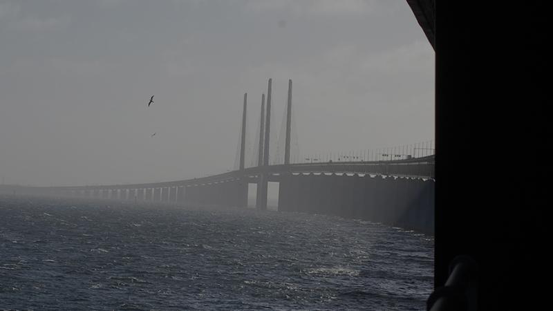 The Øresund bridge, between Sweden and Denmark